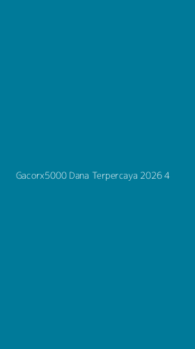 Tampilan Antarmuka Aplikasi Gacorx5000 Dana Terpercaya 2026 - 4
