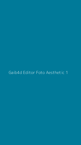 Tampilan Antarmuka Aplikasi Gaib4d Editor Foto Aesthetic - 1