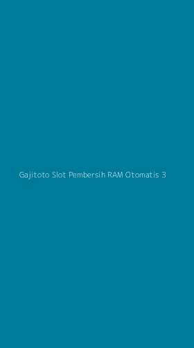 Tampilan Antarmuka Aplikasi Gajitoto Slot Pembersih Ram Otomatis - 3