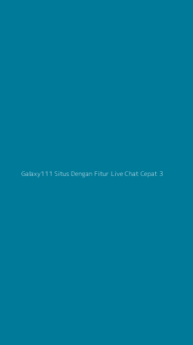 Tampilan Antarmuka Aplikasi Galaxy111 Situs Dengan Fitur Live Chat Cepat - 3