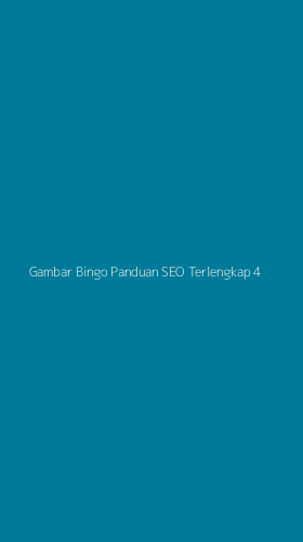 Tampilan Antarmuka Aplikasi Gambar Bingo Panduan Seo Terlengkap - 4