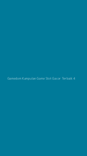 Tampilan Antarmuka Aplikasi Gamedom Kumpulan Game Slot Gacor Terbaik - 4
