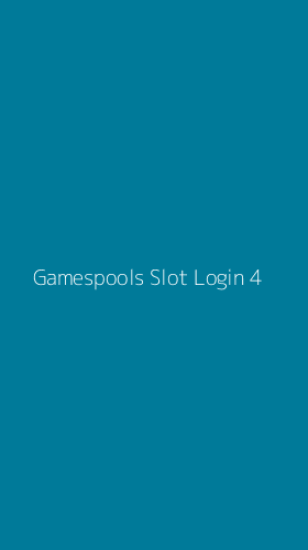 Tampilan Antarmuka Aplikasi Gamespools Slot Login - 4
