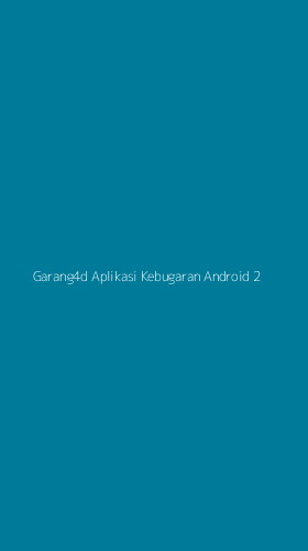 Tampilan Antarmuka Aplikasi Garang4d Aplikasi Kebugaran Android - 2