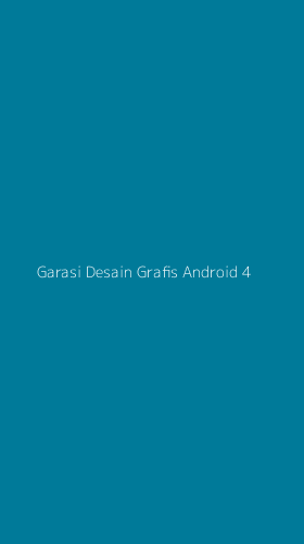 Tampilan Antarmuka Aplikasi Garasi Desain Grafis Android - 4