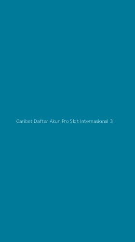 Tampilan Antarmuka Aplikasi Garibet Daftar Akun Pro Slot Internasional - 3