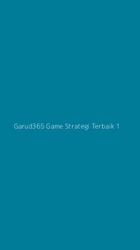 Tampilan Antarmuka Aplikasi Garud365 Game Strategi Terbaik - 1