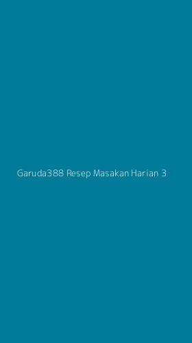 Tampilan Antarmuka Aplikasi Garuda388 Resep Masakan Harian - 3