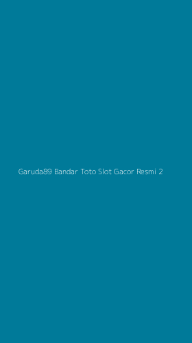 Tampilan Antarmuka Aplikasi Garuda89 Bandar Toto Slot Gacor Resmi - 2