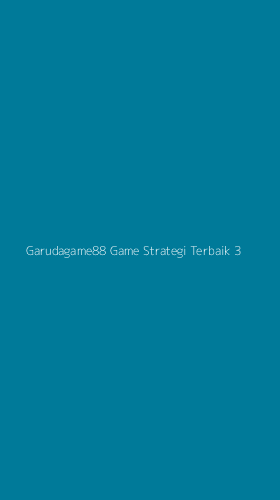 Tampilan Antarmuka Aplikasi Garudagame88 Game Strategi Terbaik - 3