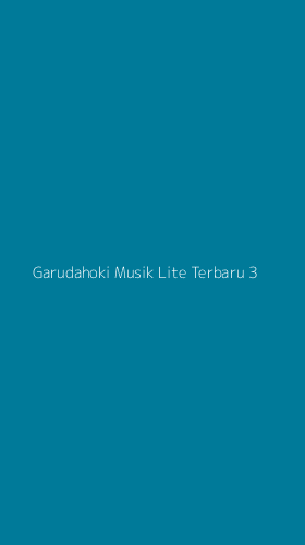 Tampilan Antarmuka Aplikasi Garudahoki Musik Lite Terbaru - 3