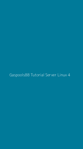 Tampilan Antarmuka Aplikasi Gaspools88 Tutorial Server Linux - 4