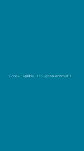 Tampilan Antarmuka Aplikasi Gbosku Aplikasi Kebugaran Android - 3