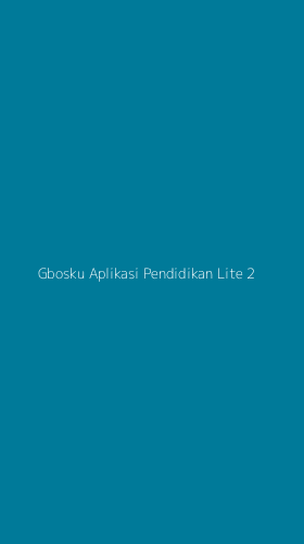 Tampilan Antarmuka Aplikasi Gbosku Aplikasi Pendidikan Lite - 2