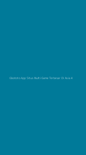 Tampilan Antarmuka Aplikasi Gbototo App Situs Multi Game Terbesar Di Asia - 4