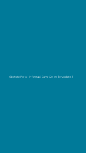 Tampilan Antarmuka Aplikasi Gbototo Portal Informasi Game Online Terupdate - 3