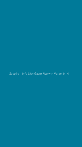 Tampilan Antarmuka Aplikasi Gede4d - Info Slot Gacor Maxwin Malam Ini - 4