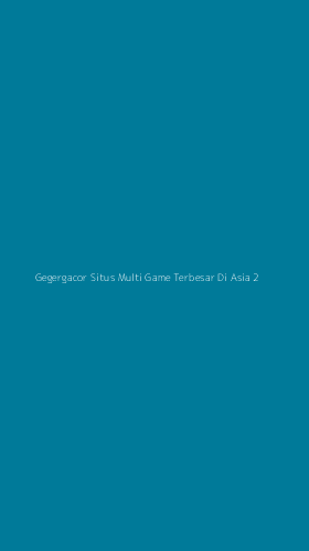 Tampilan Antarmuka Aplikasi Gegergacor Situs Multi Game Terbesar Di Asia - 2