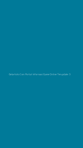 Tampilan Antarmuka Aplikasi Gelartoto Com Portal Informasi Game Online Terupdate - 3