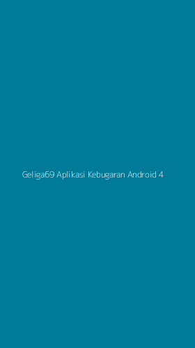 Tampilan Antarmuka Aplikasi Geliga69 Aplikasi Kebugaran Android - 4