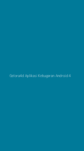 Tampilan Antarmuka Aplikasi Gelora4d Aplikasi Kebugaran Android - 4