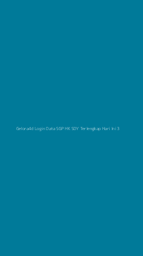 Tampilan Antarmuka Aplikasi Gelora4d Login Data Sgp Hk Sdy Terlengkap Hari Ini - 3