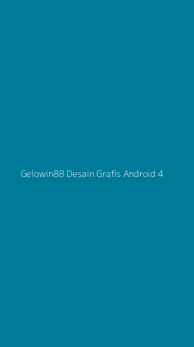 Tampilan Antarmuka Aplikasi Gelowin88 Desain Grafis Android - 4
