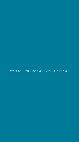 Tampilan Antarmuka Aplikasi Gemar4d Situs Toto 4d Bet 10 Perak - 4