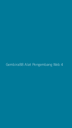 Tampilan Antarmuka Aplikasi Gembira88 Alat Pengembang Web - 4