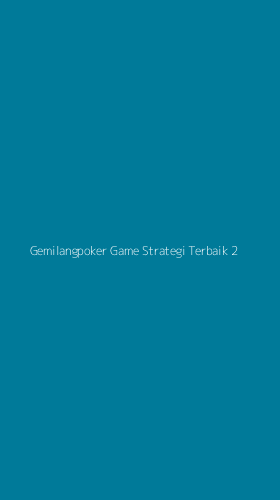 Tampilan Antarmuka Aplikasi Gemilangpoker Game Strategi Terbaik - 2