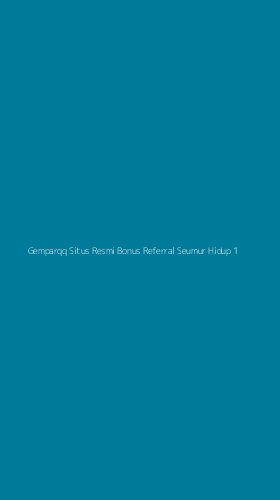 Tampilan Antarmuka Aplikasi Gemparqq Situs Resmi Bonus Referral Seumur Hidup - 1