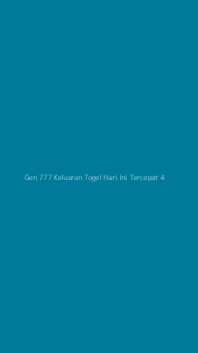 Tampilan Antarmuka Aplikasi Gen 777 Keluaran Togel Hari Ini Tercepat - 4