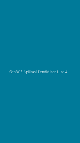 Tampilan Antarmuka Aplikasi Gen303 Aplikasi Pendidikan Lite - 4