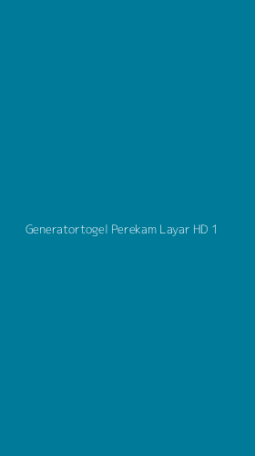 Tampilan Antarmuka Aplikasi Generatortogel Perekam Layar Hd - 1