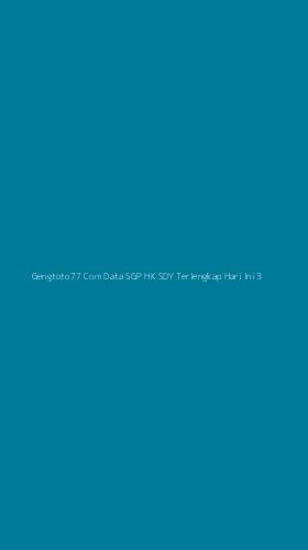 Tampilan Antarmuka Aplikasi Gengtoto77 Com Data Sgp Hk Sdy Terlengkap Hari Ini - 3