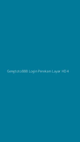 Tampilan Antarmuka Aplikasi Gengtoto888 Login Perekam Layar Hd - 4