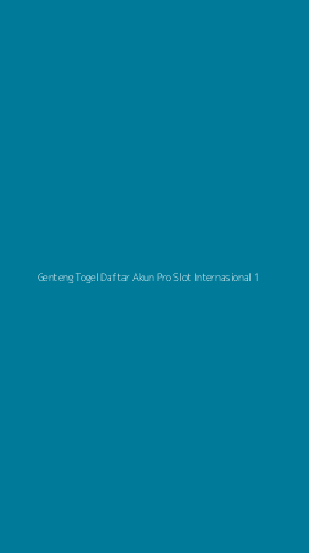 Tampilan Antarmuka Aplikasi Genteng Togel Daftar Akun Pro Slot Internasional - 1