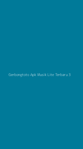 Tampilan Antarmuka Aplikasi Gerbongtoto Apk Musik Lite Terbaru - 3
