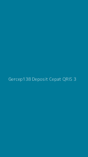 Tampilan Antarmuka Aplikasi Gercep138 Deposit Cepat Qris - 3