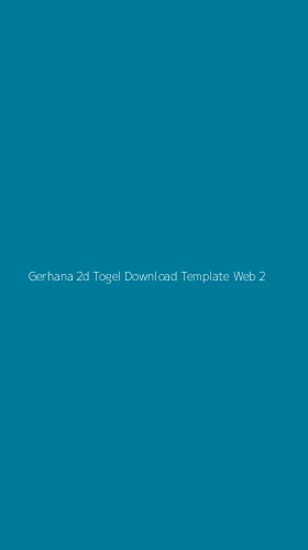 Tampilan Antarmuka Aplikasi Gerhana 2d Togel Download Template Web - 2
