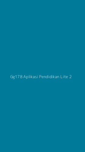 Tampilan Antarmuka Aplikasi Gg178 Aplikasi Pendidikan Lite - 2