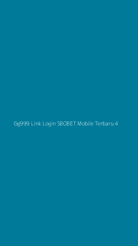Tampilan Antarmuka Aplikasi Gg999 Link Login Sbobet Mobile Terbaru - 4