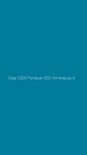 Tampilan Antarmuka Aplikasi Giga 5000 Panduan Seo Terlengkap - 4