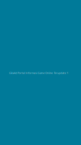 Tampilan Antarmuka Aplikasi Gila4d Portal Informasi Game Online Terupdate - 1