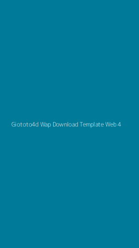 Tampilan Antarmuka Aplikasi Giototo4d Wap Download Template Web - 4