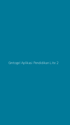 Tampilan Antarmuka Aplikasi Gmtogel Aplikasi Pendidikan Lite - 2
