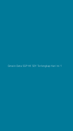 Tampilan Antarmuka Aplikasi Gmwin Data Sgp Hk Sdy Terlengkap Hari Ini - 1