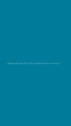 Tampilan Antarmuka Aplikasi Gobantogel Situs Resmi Bonus Referral Seumur Hidup - 3