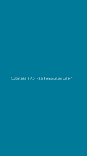 Tampilan Antarmuka Aplikasi Gobetaasia Aplikasi Pendidikan Lite - 4