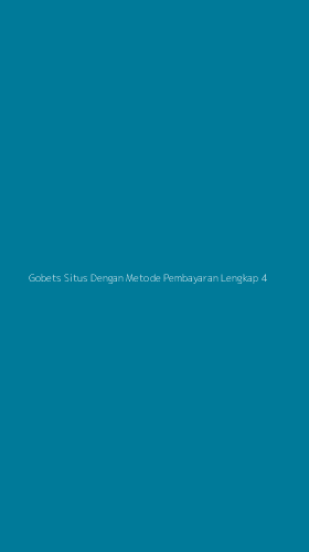 Tampilan Antarmuka Aplikasi Gobets Situs Dengan Metode Pembayaran Lengkap - 4